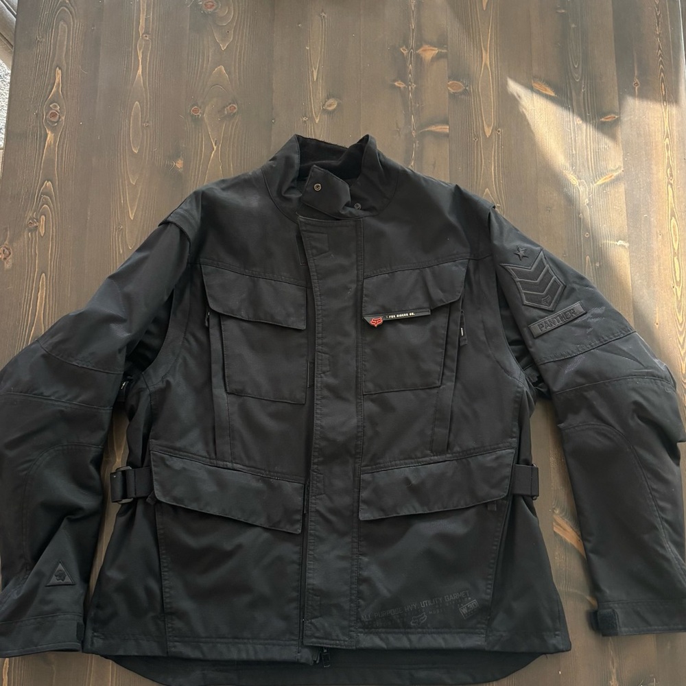 Black Men's Fox Racing Dirtbike/ATV Jacket